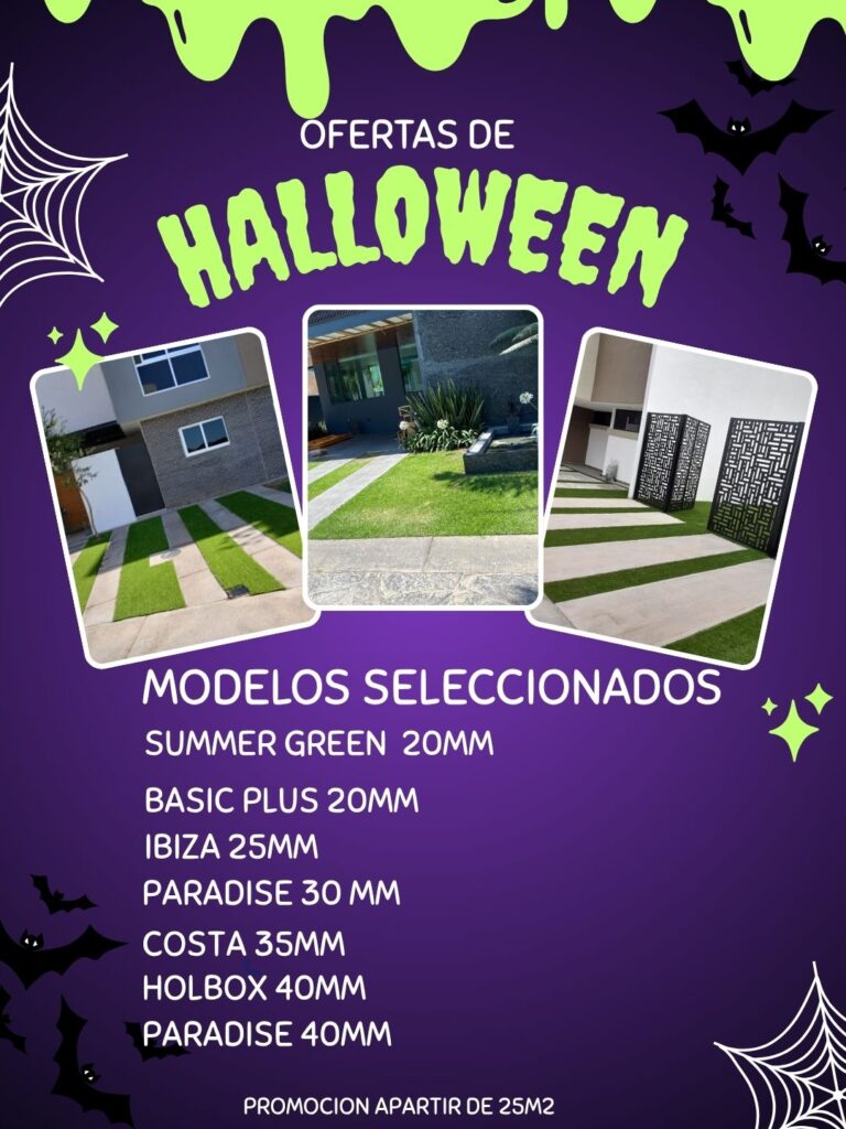 post de instagram promoción de halloween moderno morado