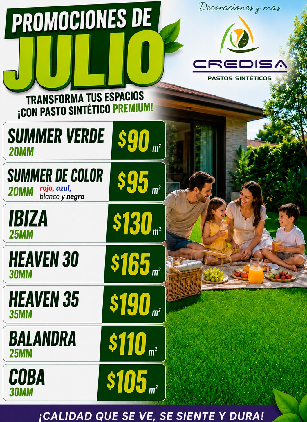 Oferta Principal Julio Credisa