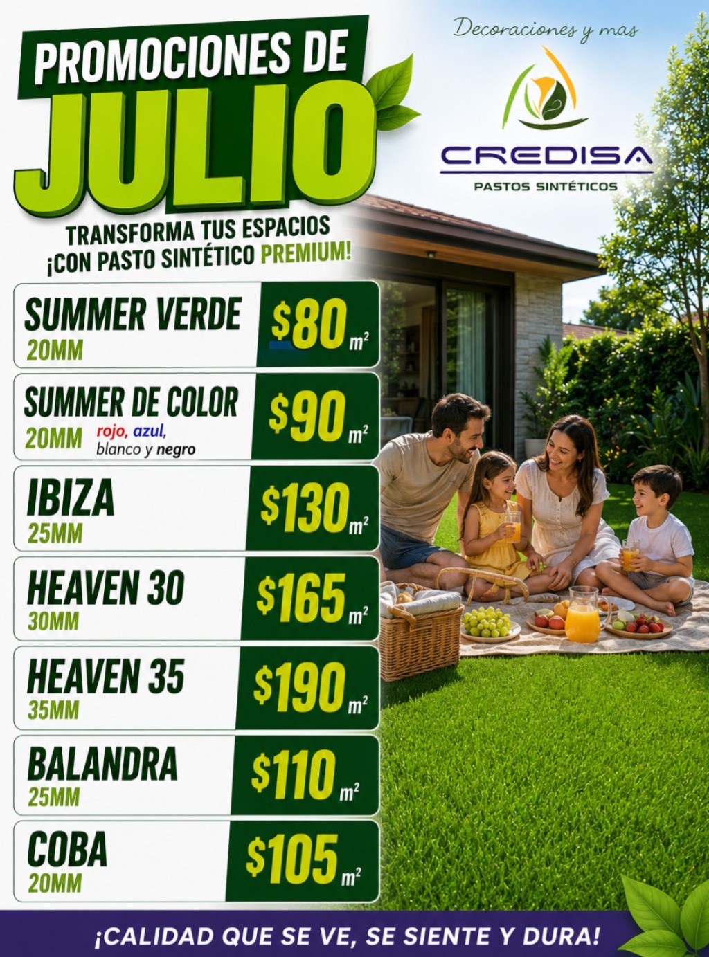 Oferta Principal Junio Credisa